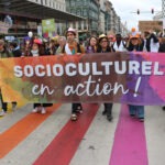Manifestation du non marchand, Bruxelles, 22-05-2025