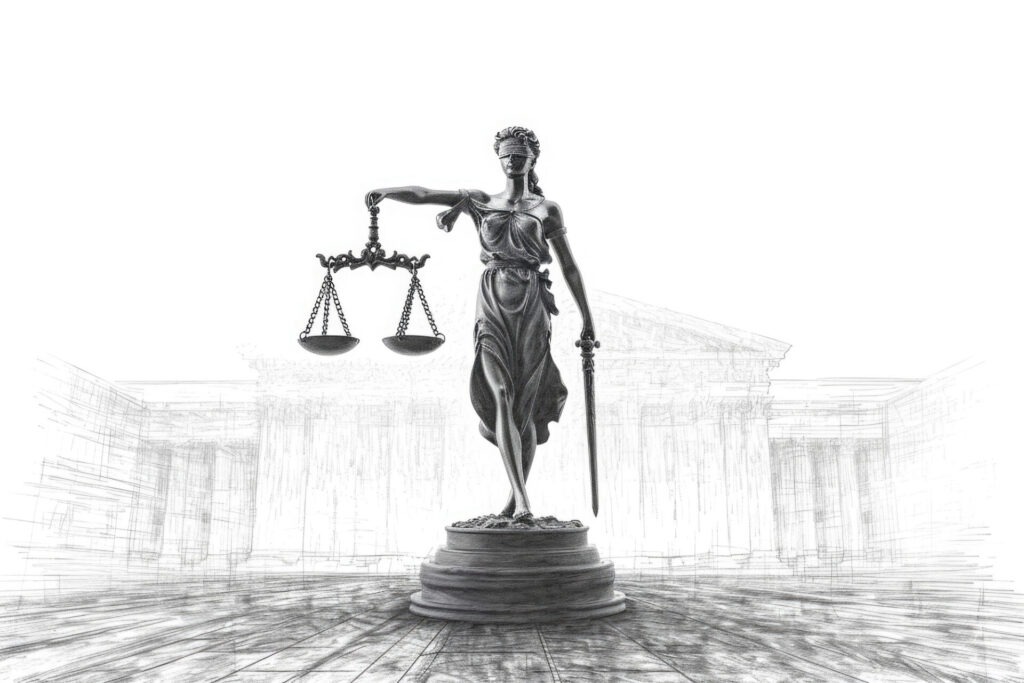Figure allégorique de la justice