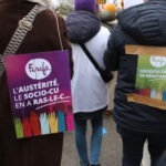 Manifestation du non marchand, Bruxelles, 22-05-2025