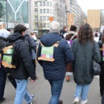 Manifestation du non marchand, Bruxelles, 22-05-2025