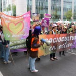 Manifestation du non marchand, Bruxelles, 22-05-2025