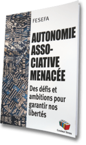 Couverture du livre "Autonomie associative menacée" en perspective