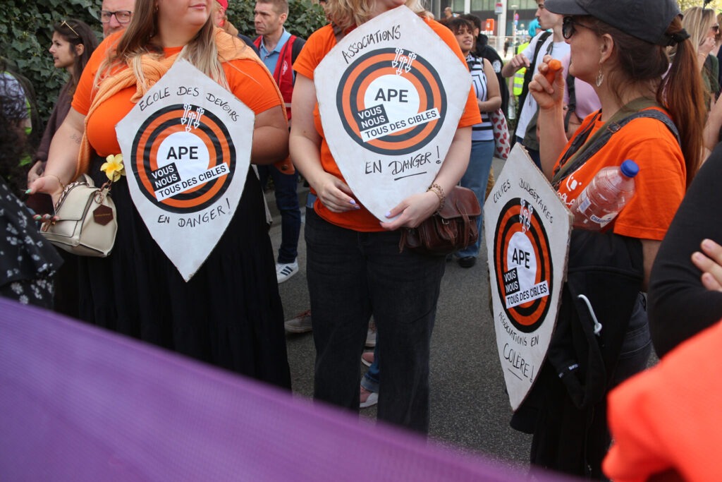 Manifestation des secteurs de la FW-B, 09-04-2026